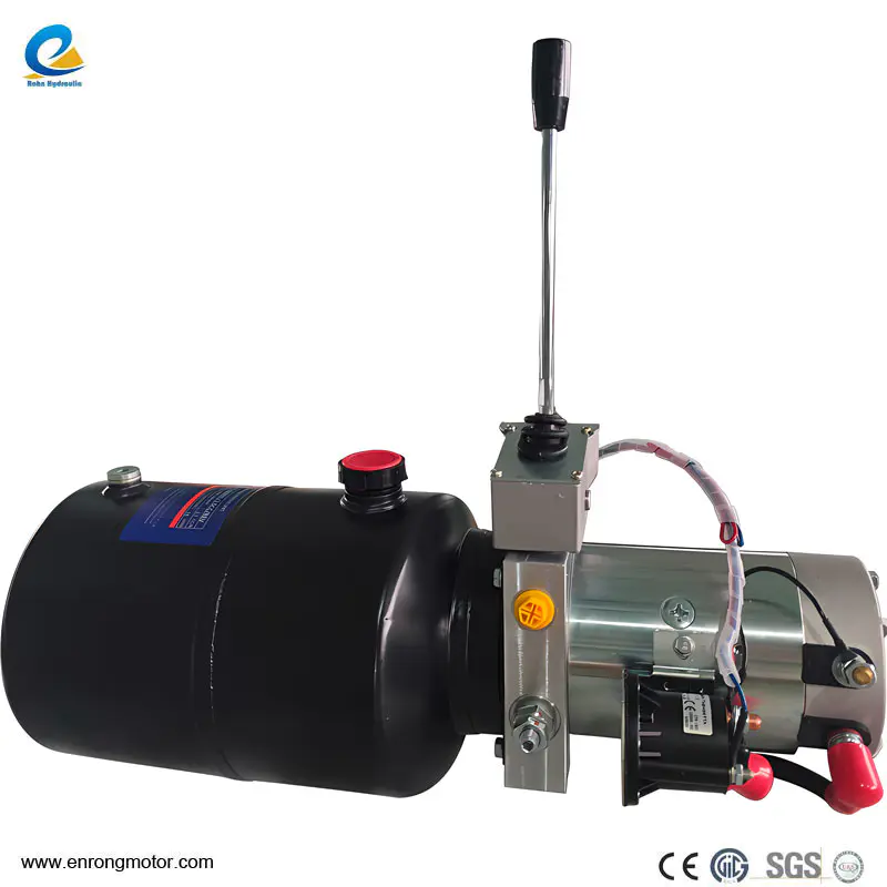 12V 1.6KW 6L हाइड्रोलिक पावर यूनिट