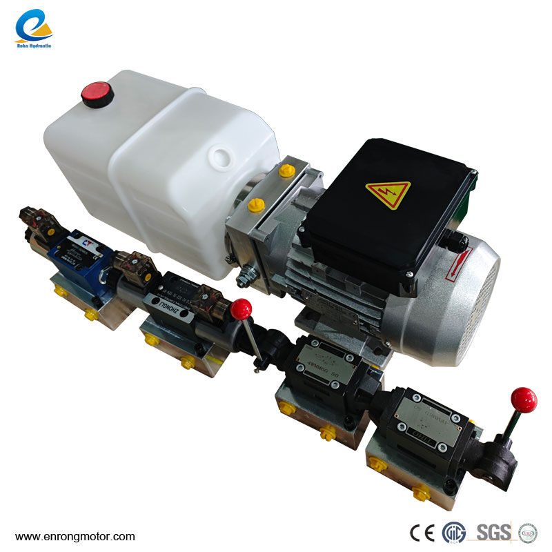 220V 0.75KW 5L चार-वाल्व समूह इकाई