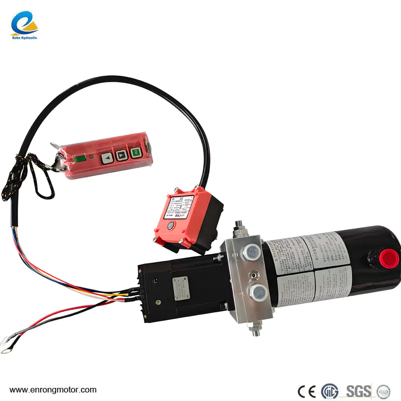 24V 0.8KW 1.2L कस्टम हाइड्रोलिक पावर यूनिट