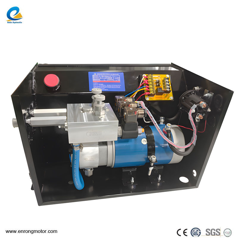 24V 2.8KW 12L कस्टम हाइड्रोलिक यूनिट